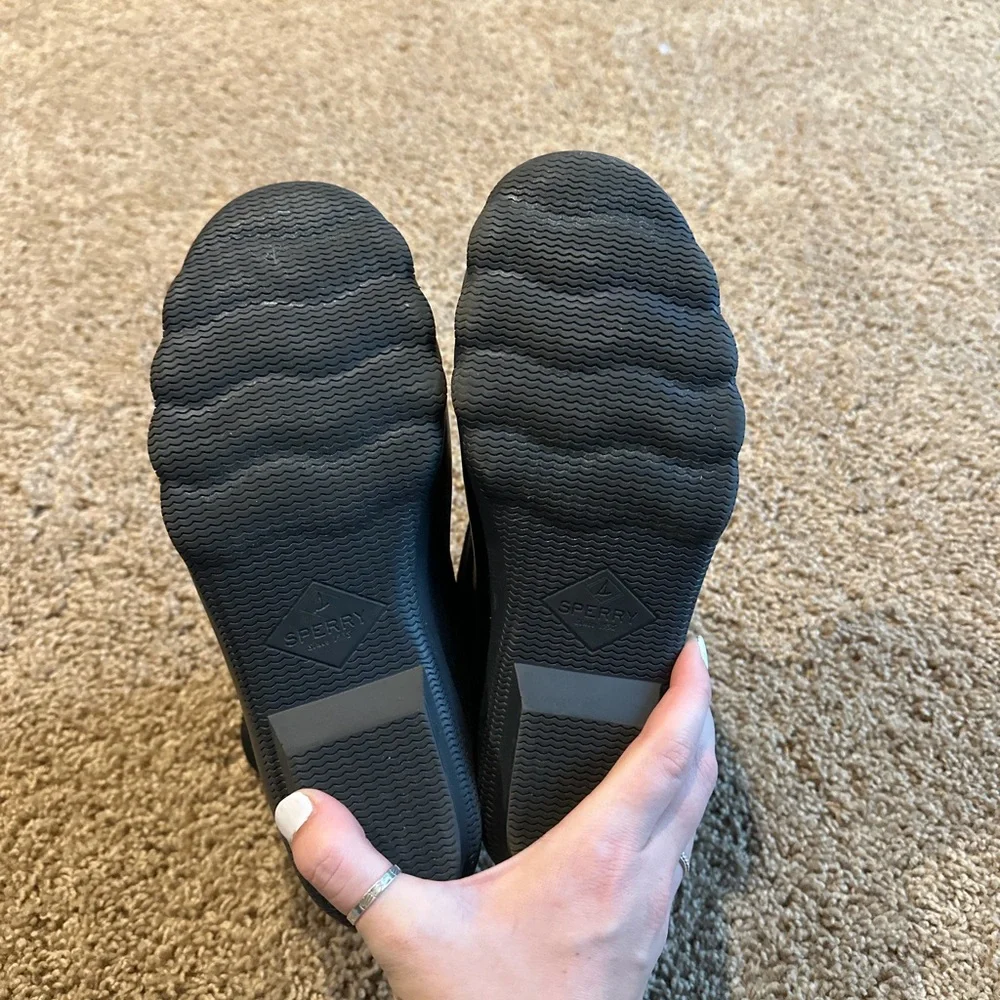Sperry Black Winter & Rain Boots - Picture 5 of 6